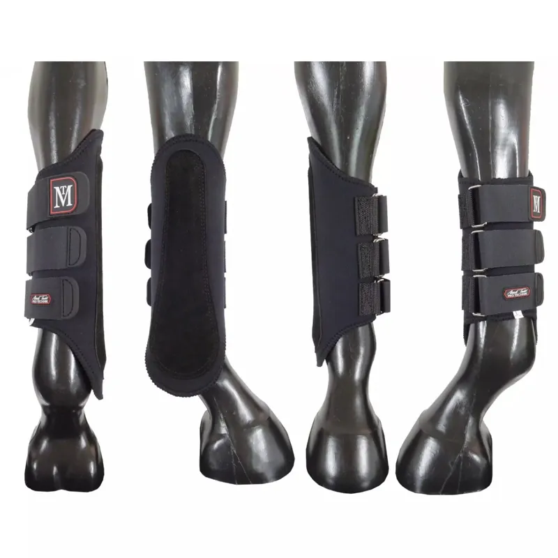 Mark Todd Splint Boots - Black