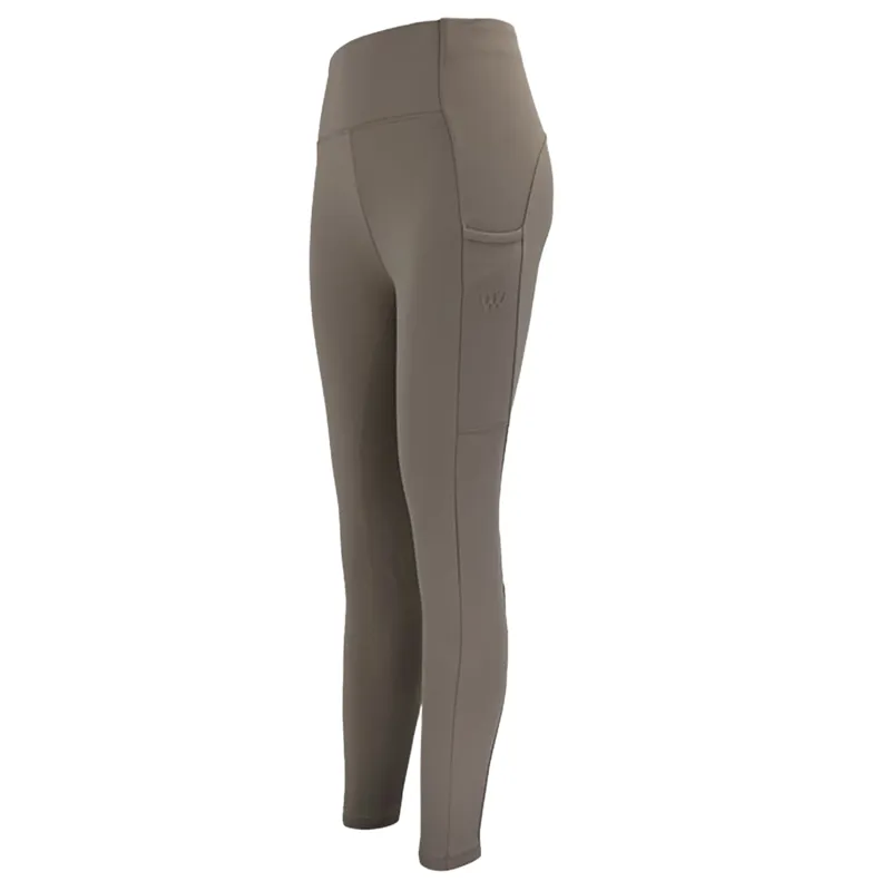 Woof Wear Ladies Original Full Seat Riding Tights - Stone-1