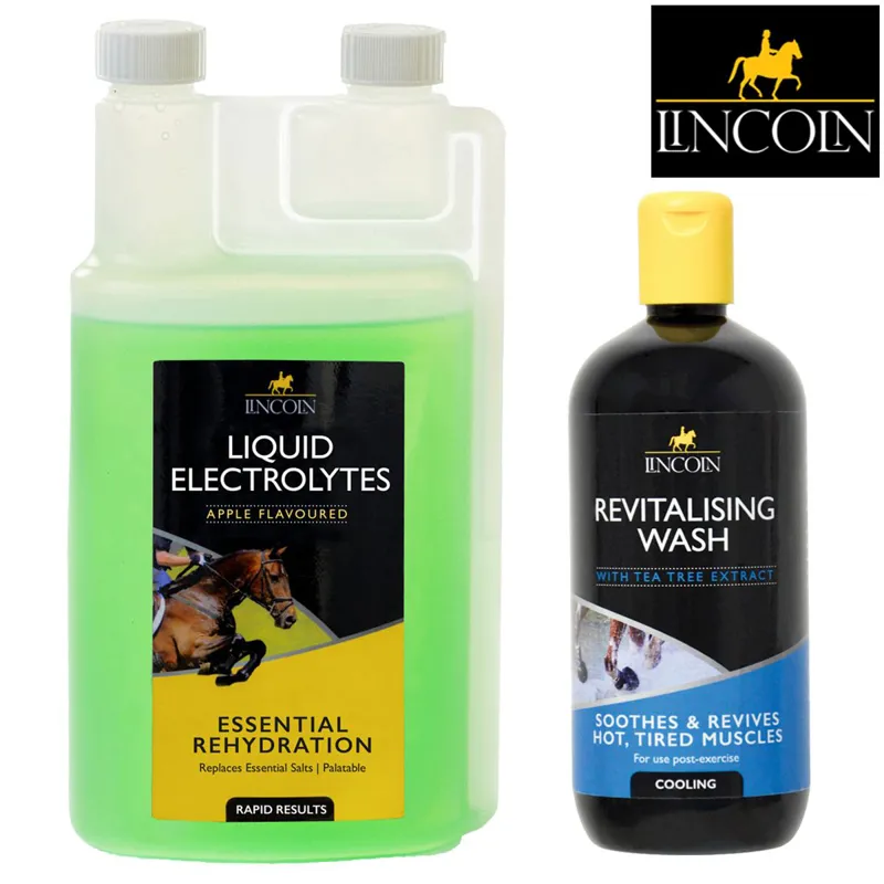 Lincoln Liquid Electrolytes 1lt Plus Lincoln Revitalising Wash 500ml Free