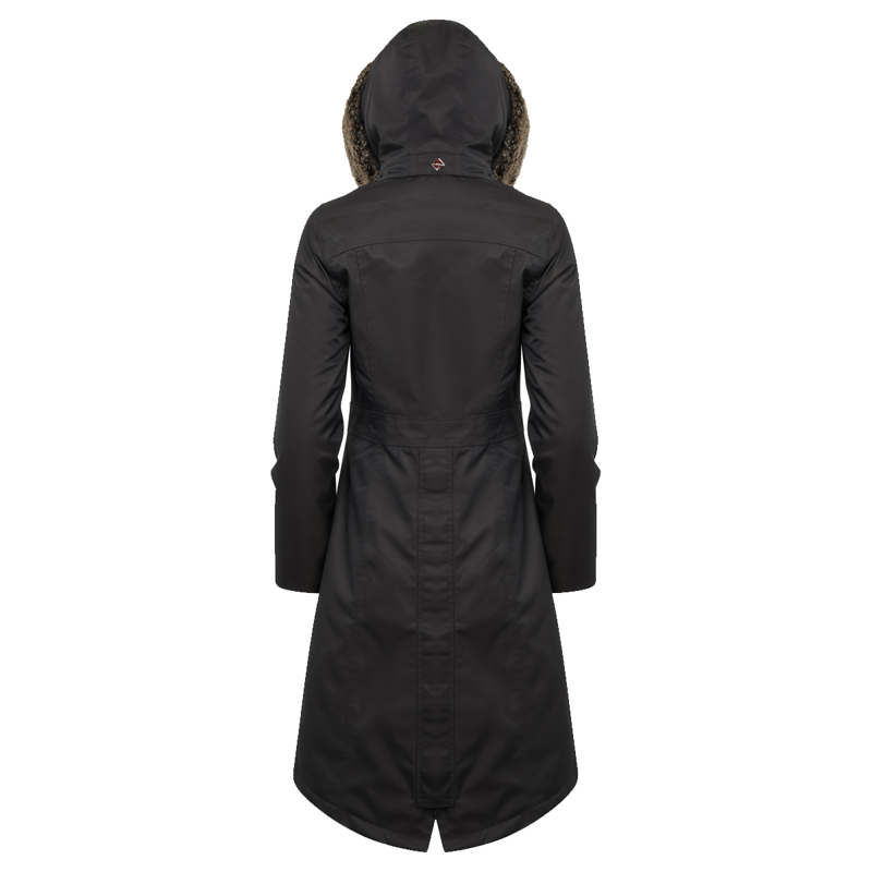 LeMieux Loire Waterproof Long Riding Coat - Grey-1