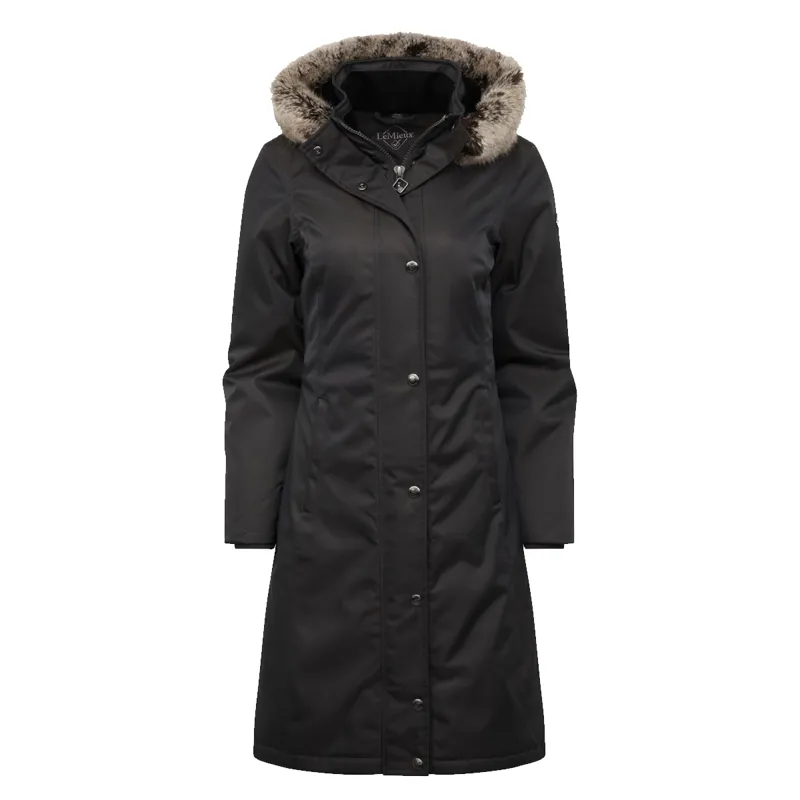 LeMieux Loire Waterproof Long Riding Coat - Grey