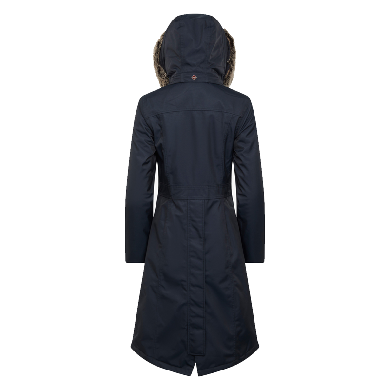 LeMieux Loire Waterproof Long Riding Coat - Navy-1