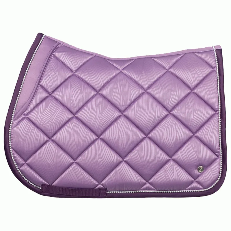 PS Of Sweden Wave Jump Saddlepad - Purple Grape