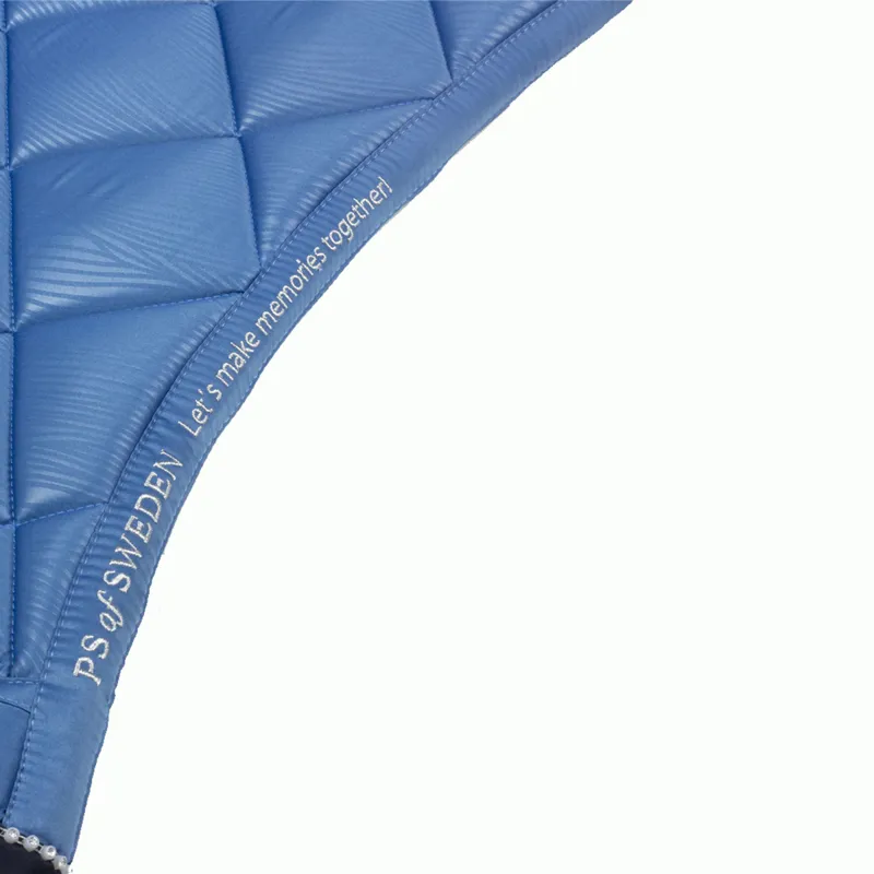 PS Of Sweden Wave Dressage Saddlepad - Blue Horizon-1