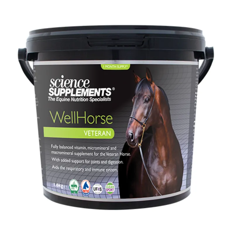 Science Supplements WellHorse Veteran - 1.6kg