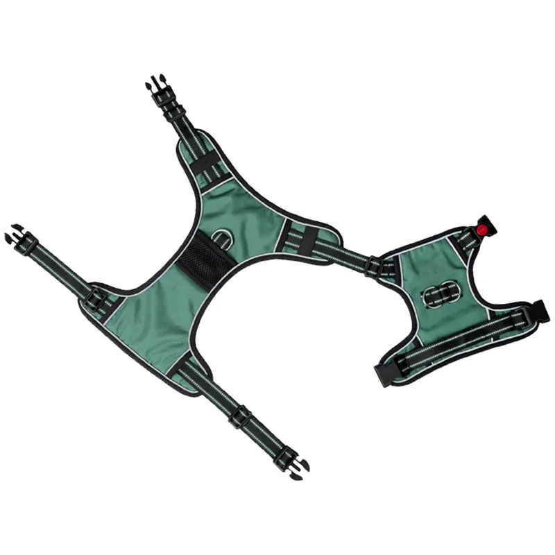 LeMieux Wellow Canvass Dog Harness - Sage-2