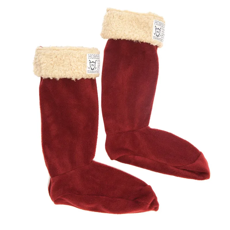 Horseware Welly Cosy Sock - Cabernet Wine