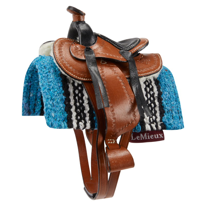 LeMieux Toy Pony Western Saddle - Tan-1