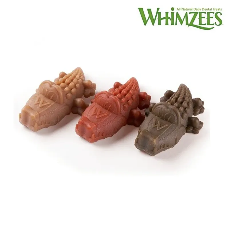 Whimzees Alligator Dog Chew - Medium