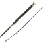 Woof Wear Reptile Dressage Whip - Black/Silver - 100cm