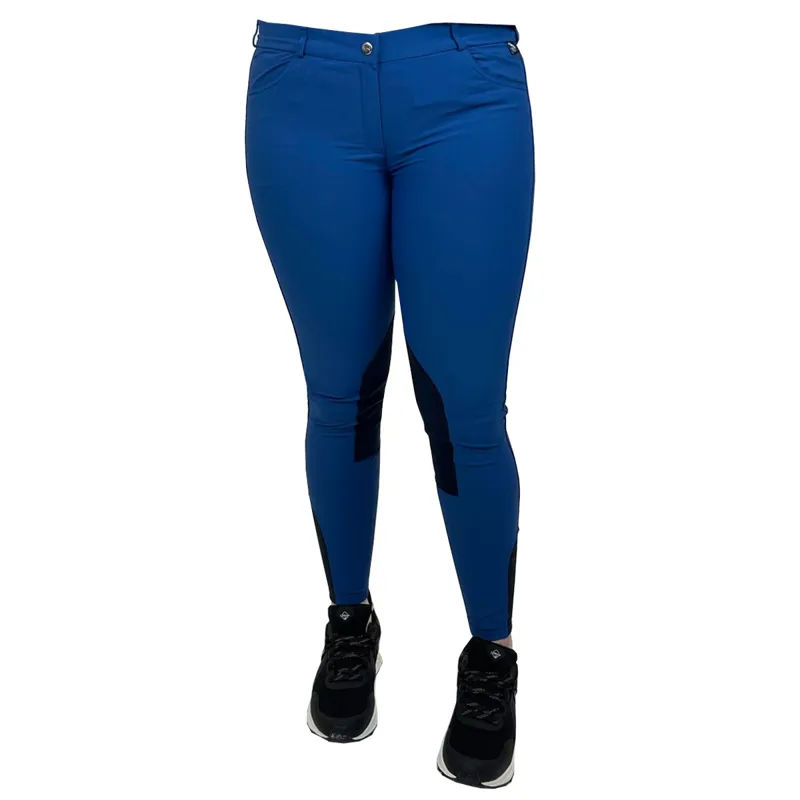 John Whitaker Liza Woven Breeches - Blue - Lucky Dip-5