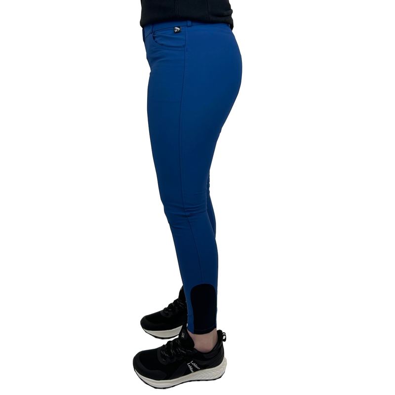 John Whitaker Liza Woven Breeches - Blue - Lucky Dip-6