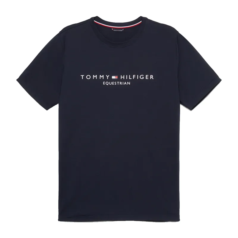 Tommy Hilfiger Men's Williamsburg Short Sleeve Graphic T-Shirt - Desert Sky