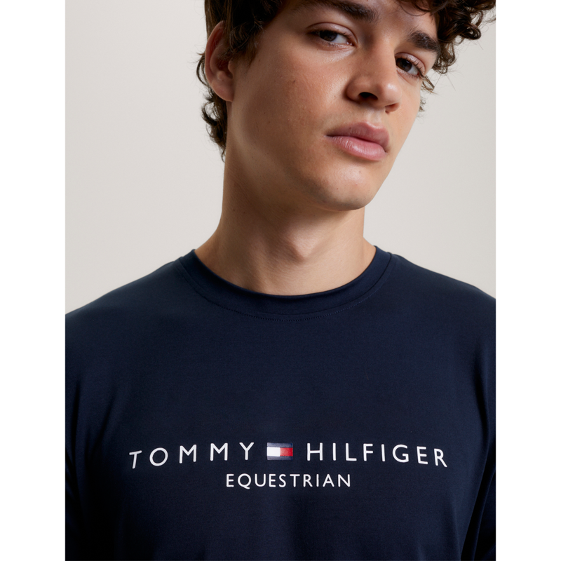 Tommy Hilfiger Men's Williamsburg Short Sleeve Graphic T-Shirt - Desert Sky-4