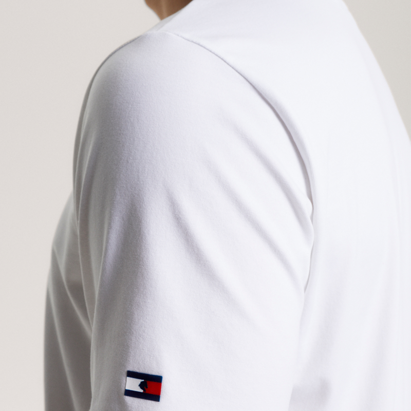 Tommy Hilfiger Men's Williamsburg Short Sleeve Graphic T-Shirt - Optic White-5