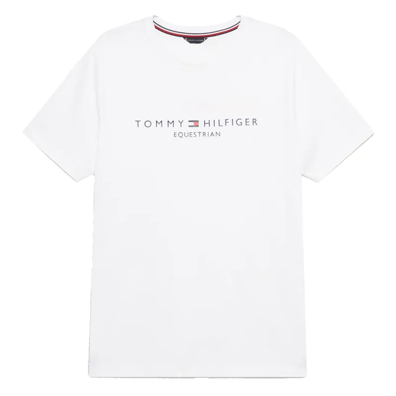 Tommy Hilfiger Men's Williamsburg Short Sleeve Graphic T-Shirt - Optic White