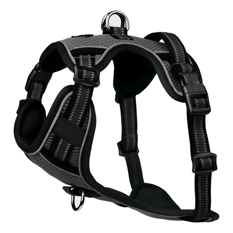 LeMieux Winchester Mesh Dog Harness - Black