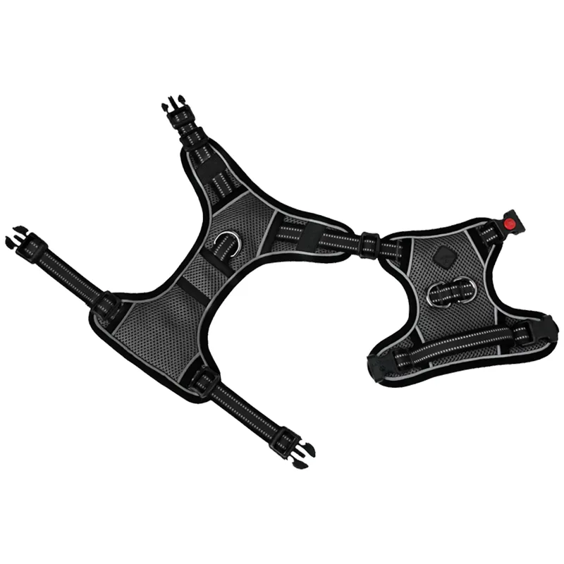 LeMieux Winchester Mesh Dog Harness - Black-1