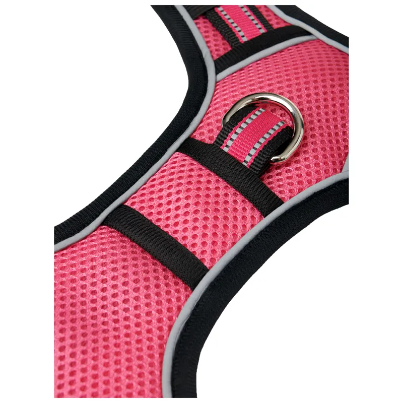 LeMieux Winchester Mesh Dog Harness - Watermelon-4
