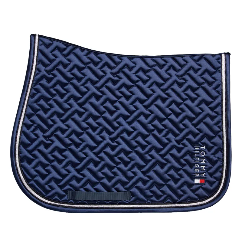 Tommy Hilfiger Windsor TH Quilted Jumping Saddlepad - Desert Sky