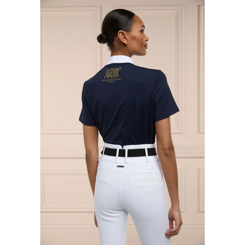 Holland Cooper Windsor Show Shirt - Ink Navy-3