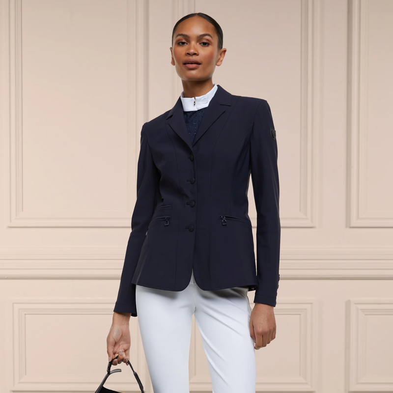 Holland Cooper Windsor Show Shirt - Ink Navy-4