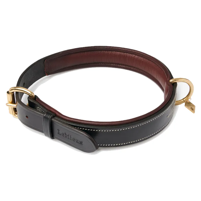LeMieux Windsor Padded Collar - Chocolate/Brown