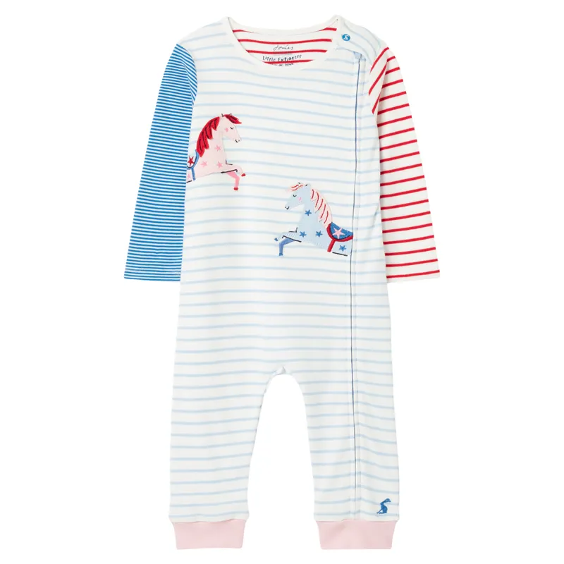 Joules Winfield Cotton Artwork Romper - Hotch
