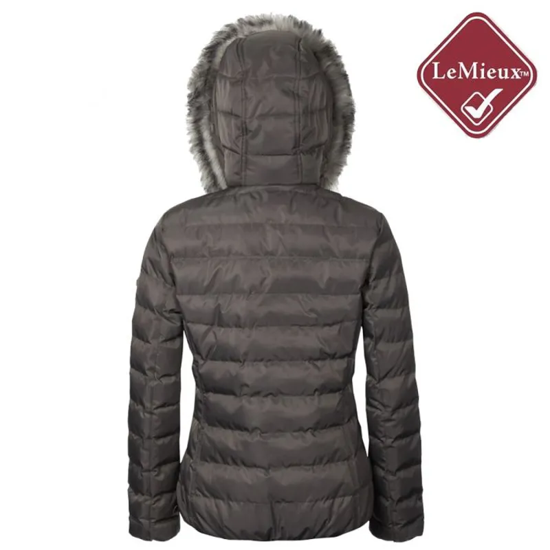 My LeMieux Winter Short Coat - Grey-1
