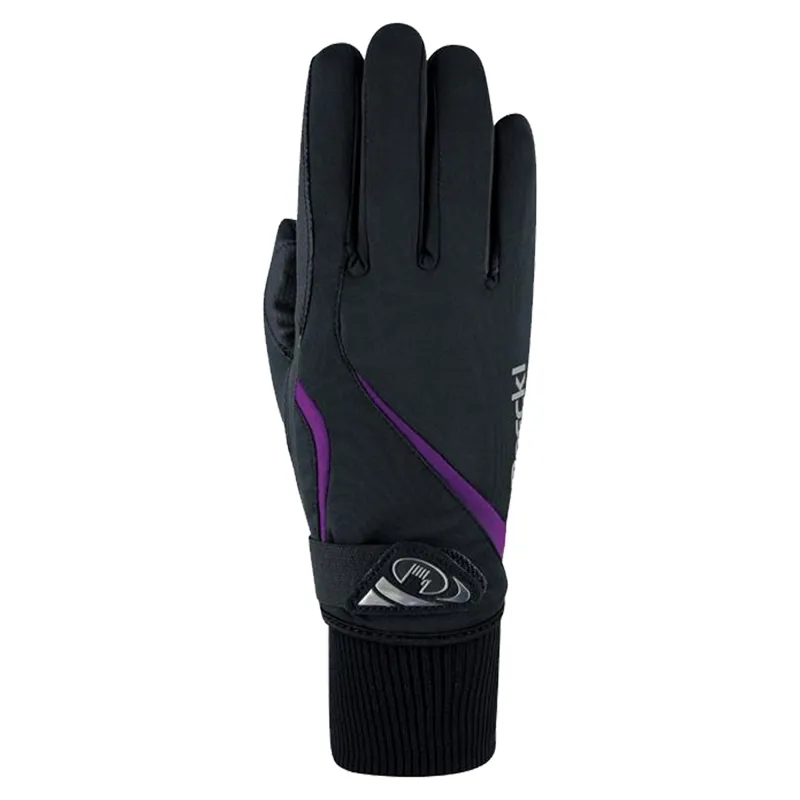 Roeckl Wismar Gloves - Black/Purple