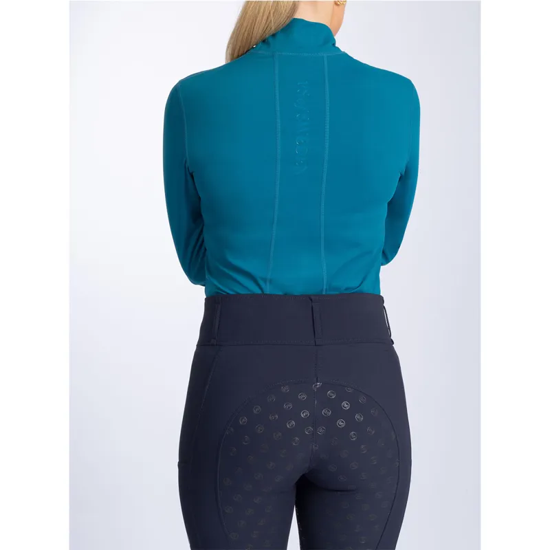 PS Of Sweden Wivianne LS Base Layer - Petrol Blue-1