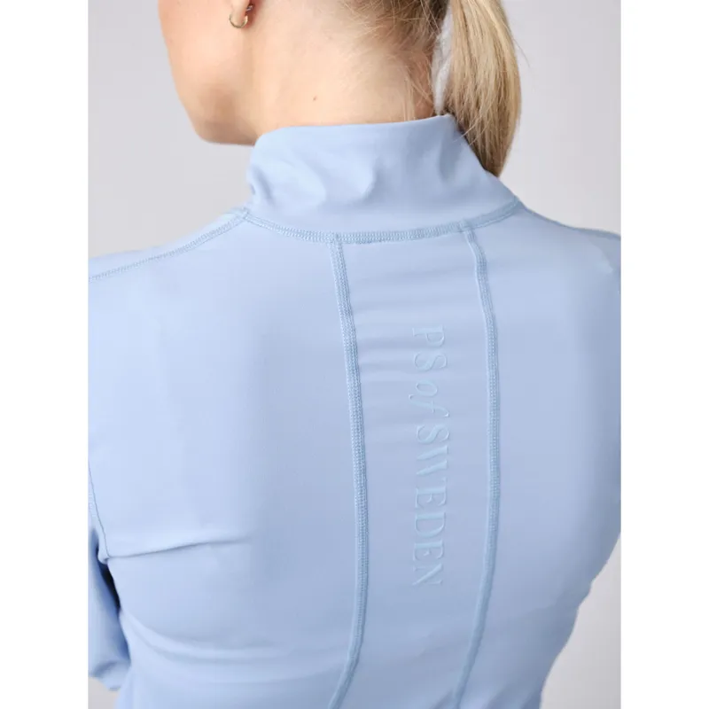 PS Of Sweden Wivianne L/S Base Layer - Allure Blue-1