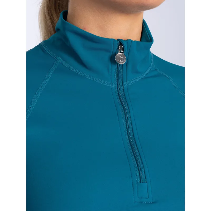 PS Of Sweden Wivianne LS Base Layer - Petrol Blue-3
