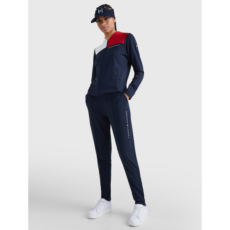Tommy Hilfiger Women's Colourblock Sport Over-Trousers - Desert Sky-3