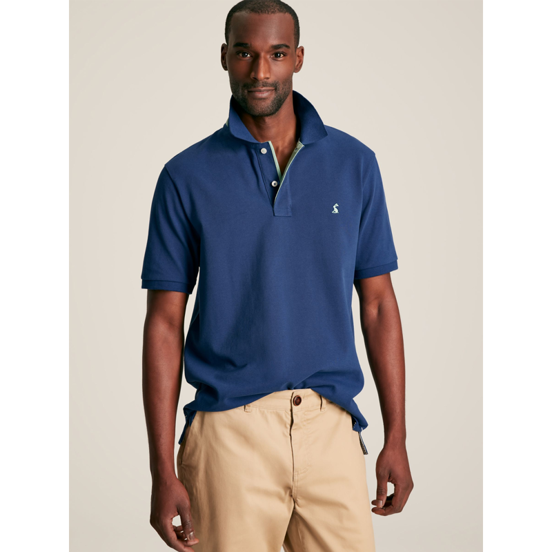 Joules Woody Men's Polo Shirt - Deep Blue-1
