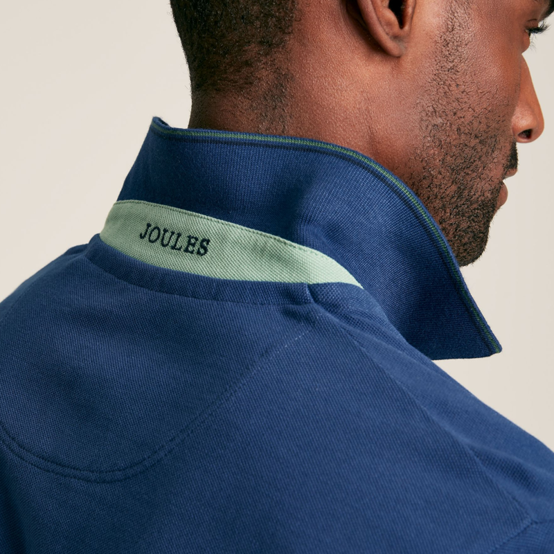 Joules Woody Men's Polo Shirt - Deep Blue-4
