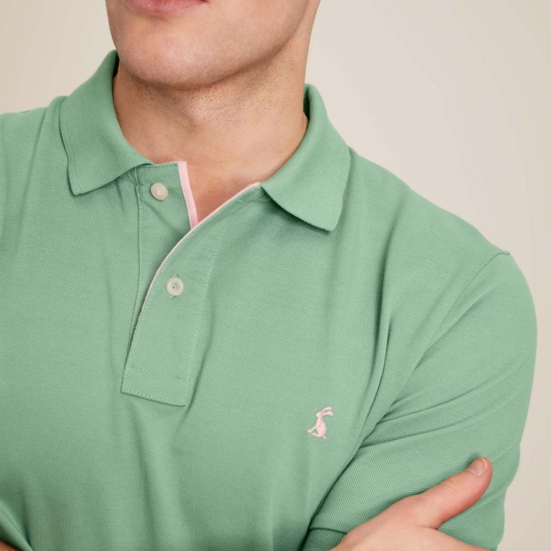 Joules Woody Men's Polo - Sport Green-4