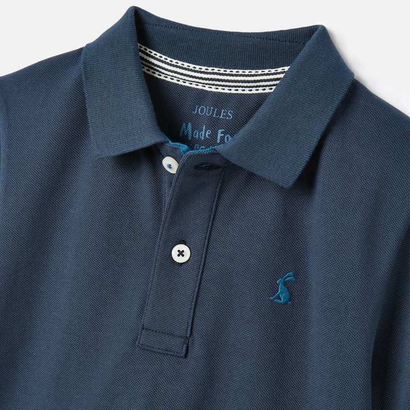 Joules Woody Children's Polo - French Navy-3