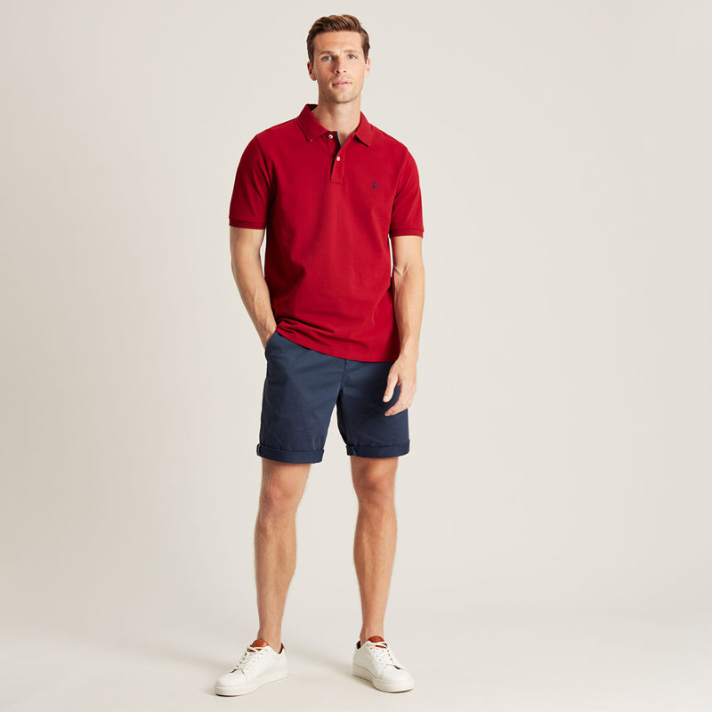 Joules Woody Men's Polo Shirt - Rhubarb-2
