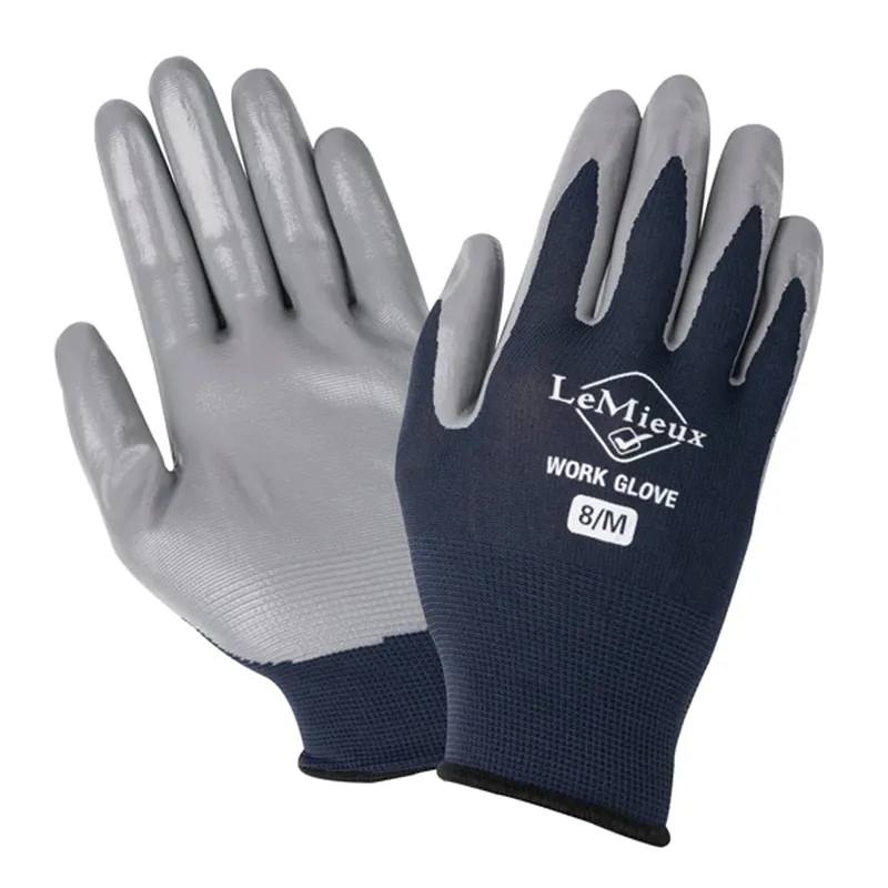LeMieux Work Gloves Navy