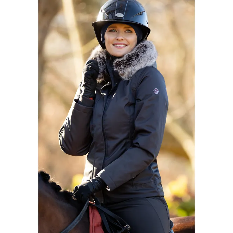 LeMieux Waterproof Short Coat - Grey-3