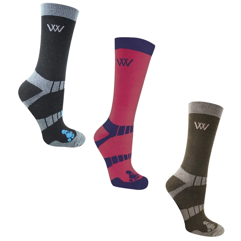 Woof Wear Bamboo Short Waffle Socks 