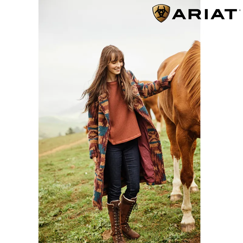 Ariat Women's Wythburn Tall Waterproof Boot - Dark Brown-6