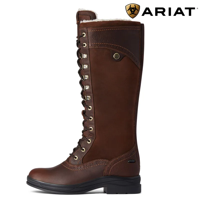 Ariat Women's Wythburn Tall Waterproof Boot - Dark Brown-3