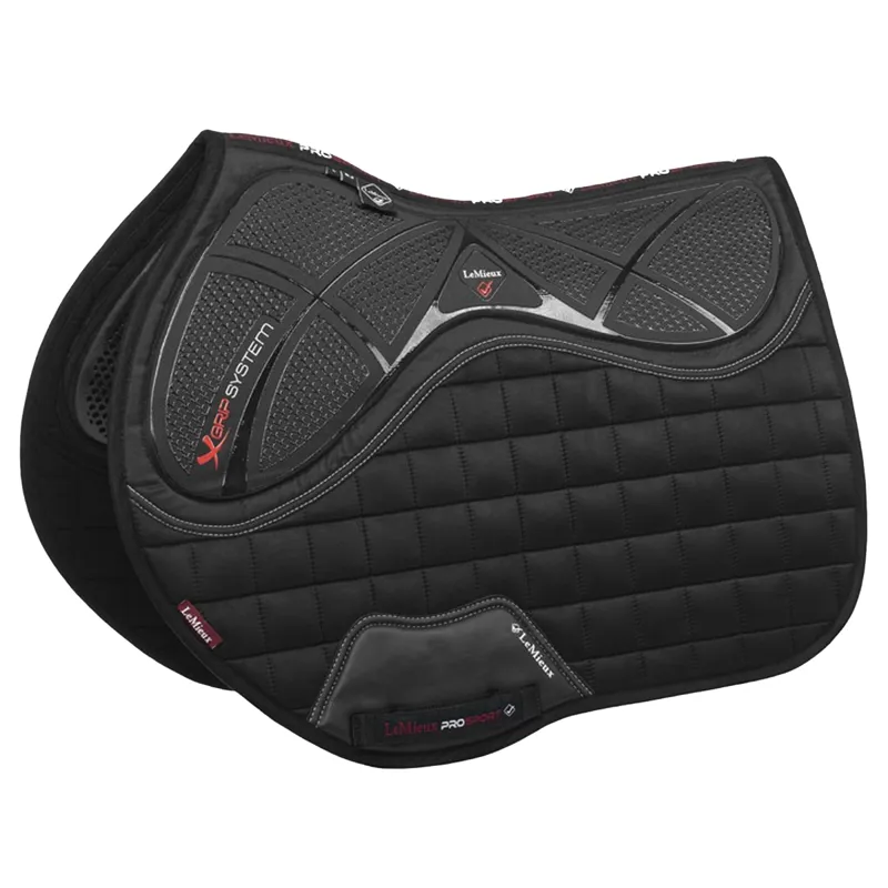 LeMieux X-Grip Twin Sided Euro Jump Square - Black