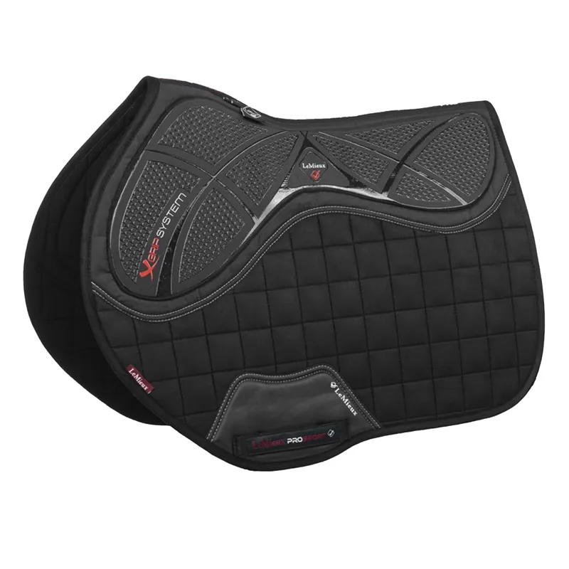 LeMieux X-Grip Silicone EuroJump Square - Black