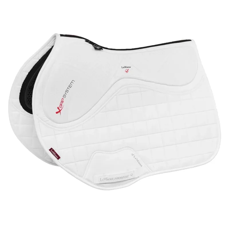 LeMieux X-Grip Twin Sided Euro Jump Square - White