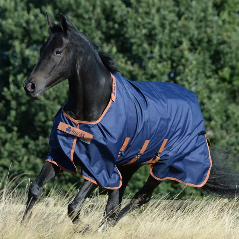Bucas X-Range Light 0g Turnout Rug - Navy