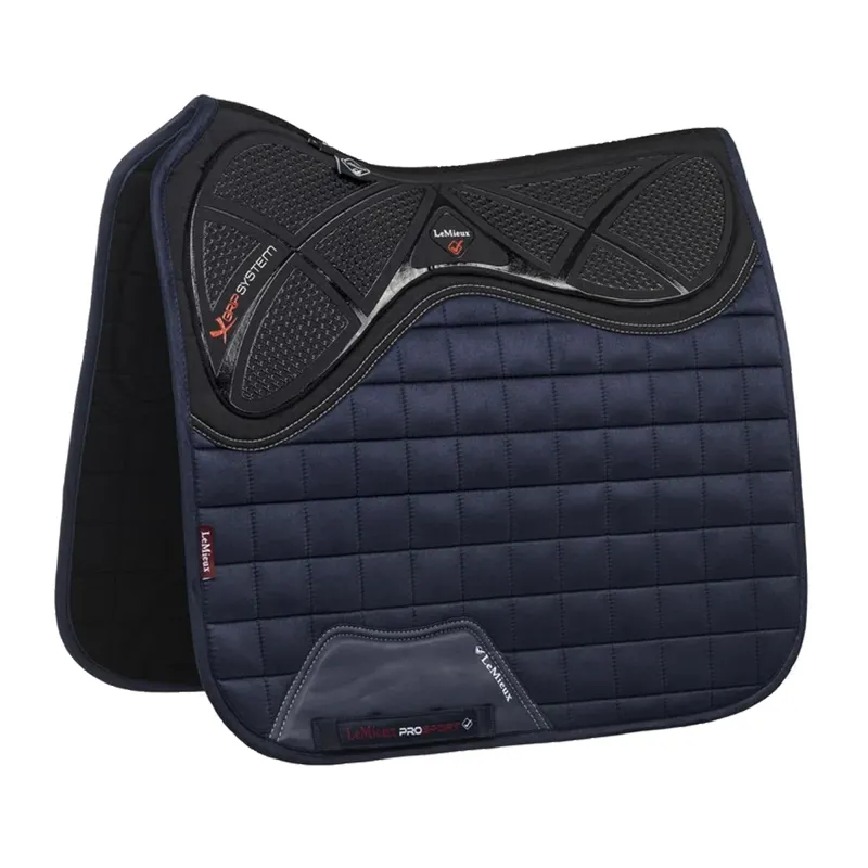 LeMieux X-Grip Silicone Dressage Square - Navy
