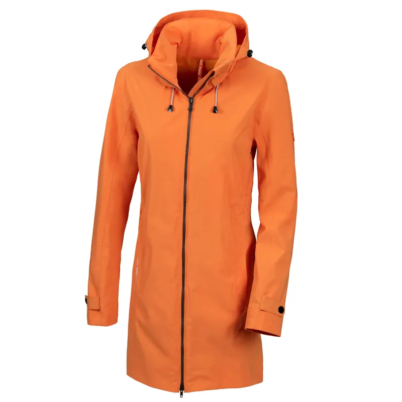 Pikeur Xila Classic Sports Waterproof Parka Jacket - Peach 